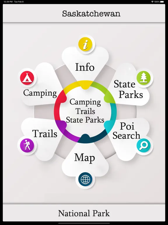 Capturas de tela do Camping &Trails -Saskatchewan iPad 