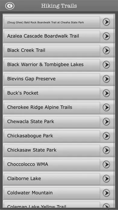 Capturas de tela do Camping &Trails -Saskatchewan