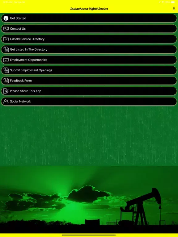 Saskatchewan Oilfield Services iPad  स्क्रीनशॉट