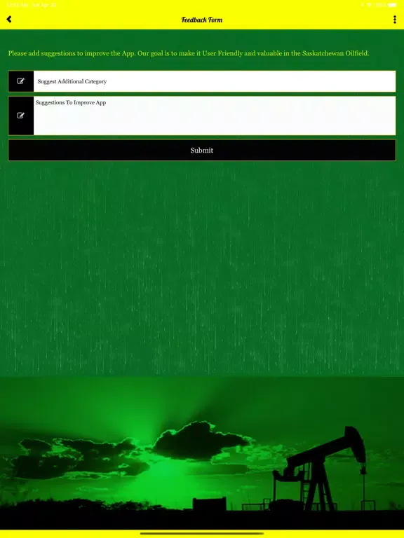 Saskatchewan Oilfield Services iPad  स्क्रीनशॉट