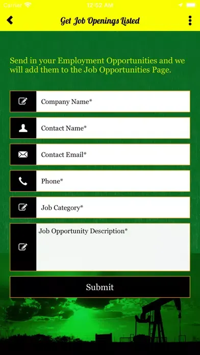 Saskatchewan Oilfield Services स्क्रीनशॉट