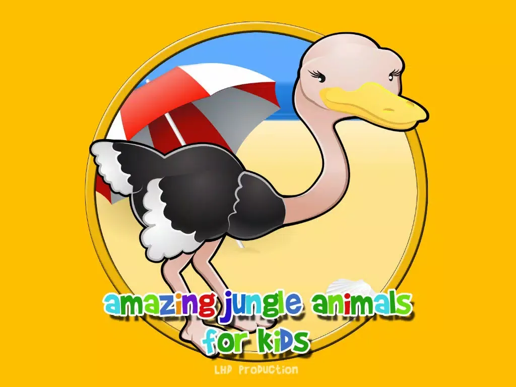 Zrzuty ekranu amazing jungle animals for kids - no ads iPad 