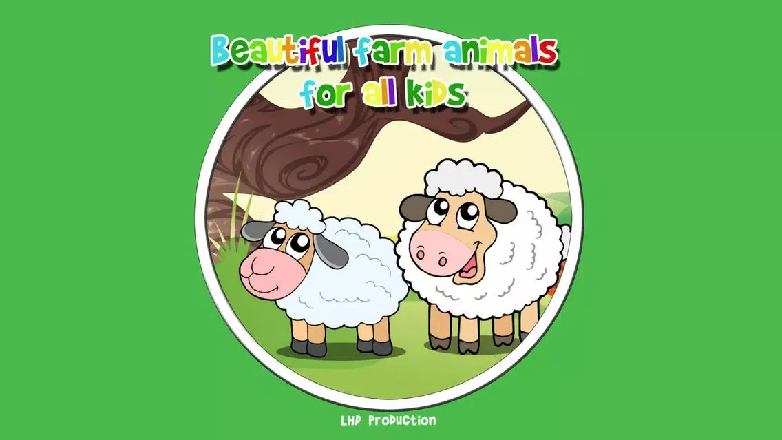 beautiful farm animals for all kids - free Screenshots