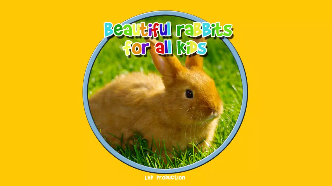 Capturas de tela do beautiful rabbits for all kids - free game