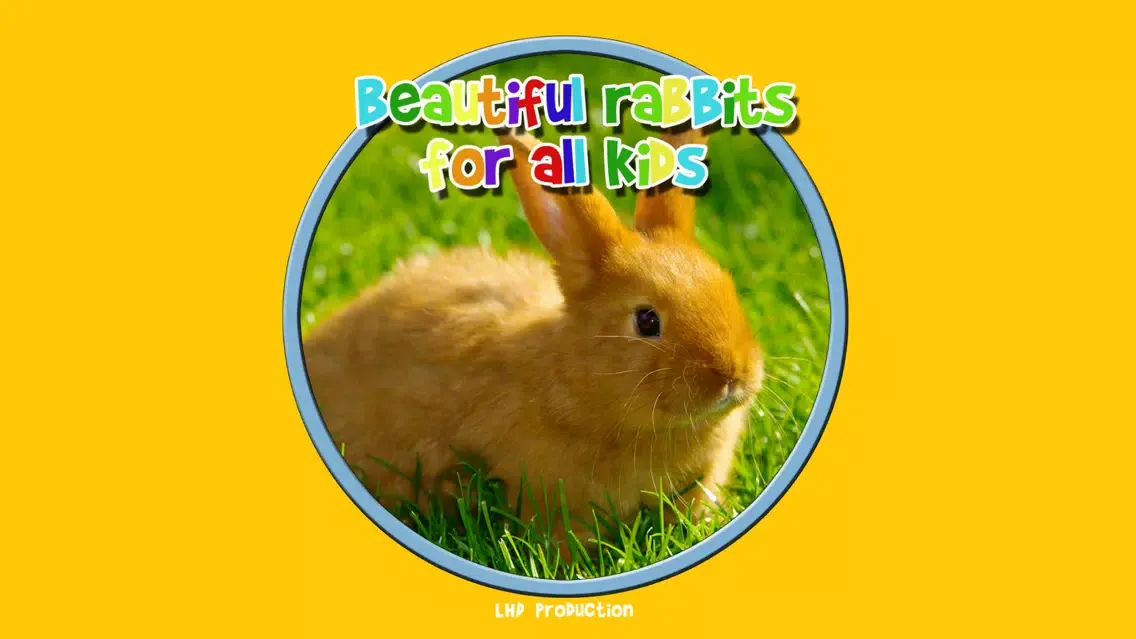 Screenshot di beautiful rabbits for all kids - free game