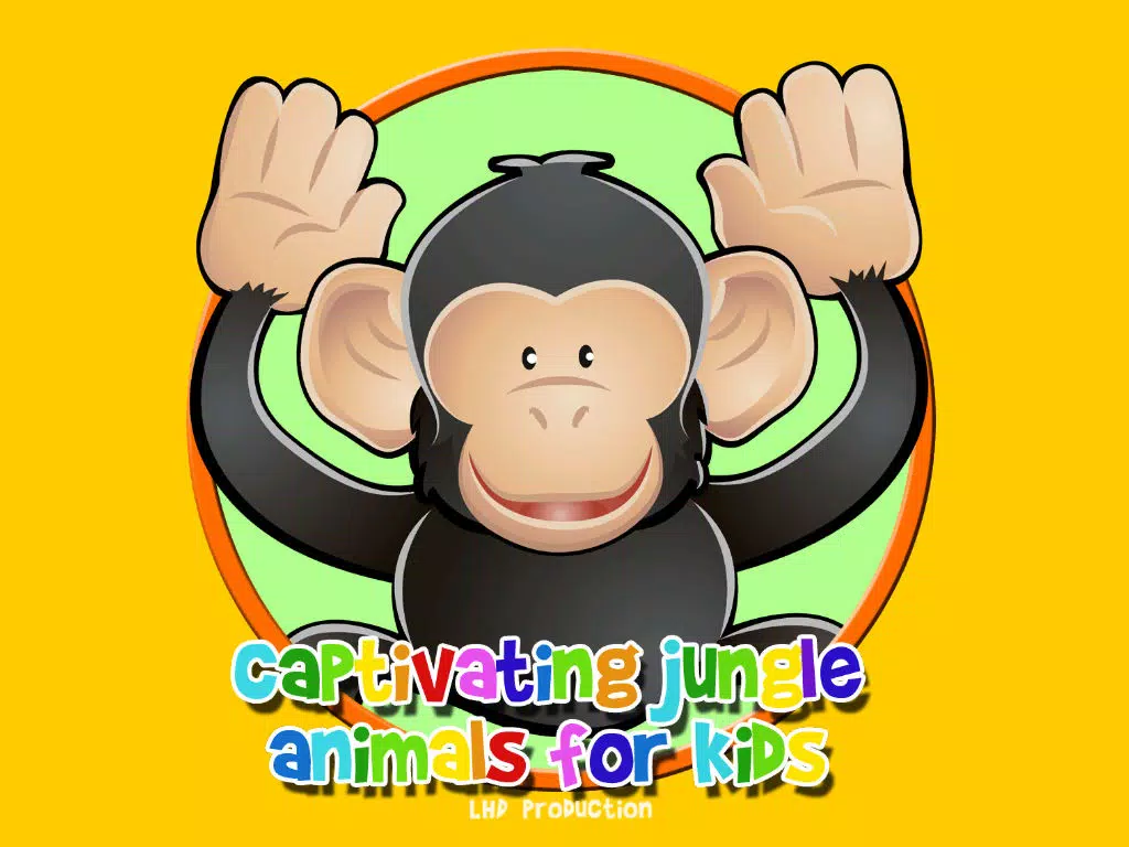 Скриншоты captivating jungle animals for kids - no ads iPad 