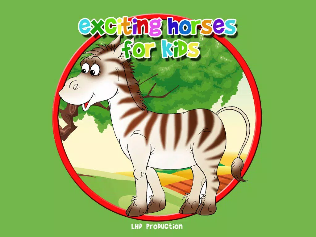 exciting horses for kids - no ads iPad 应用截图