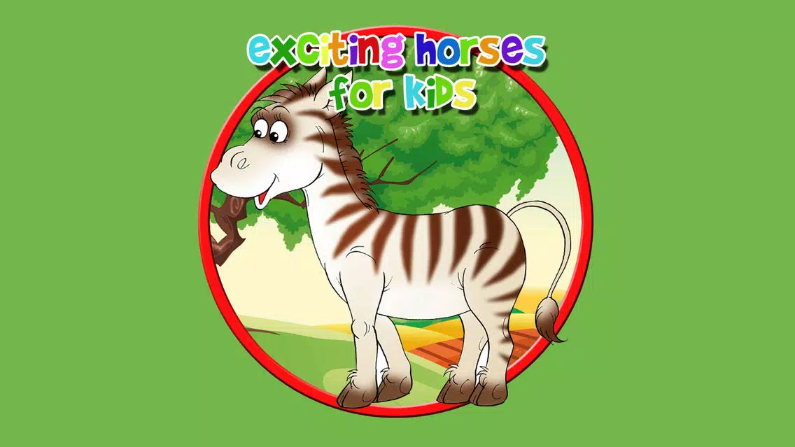 exciting horses for kids - no ads应用截图