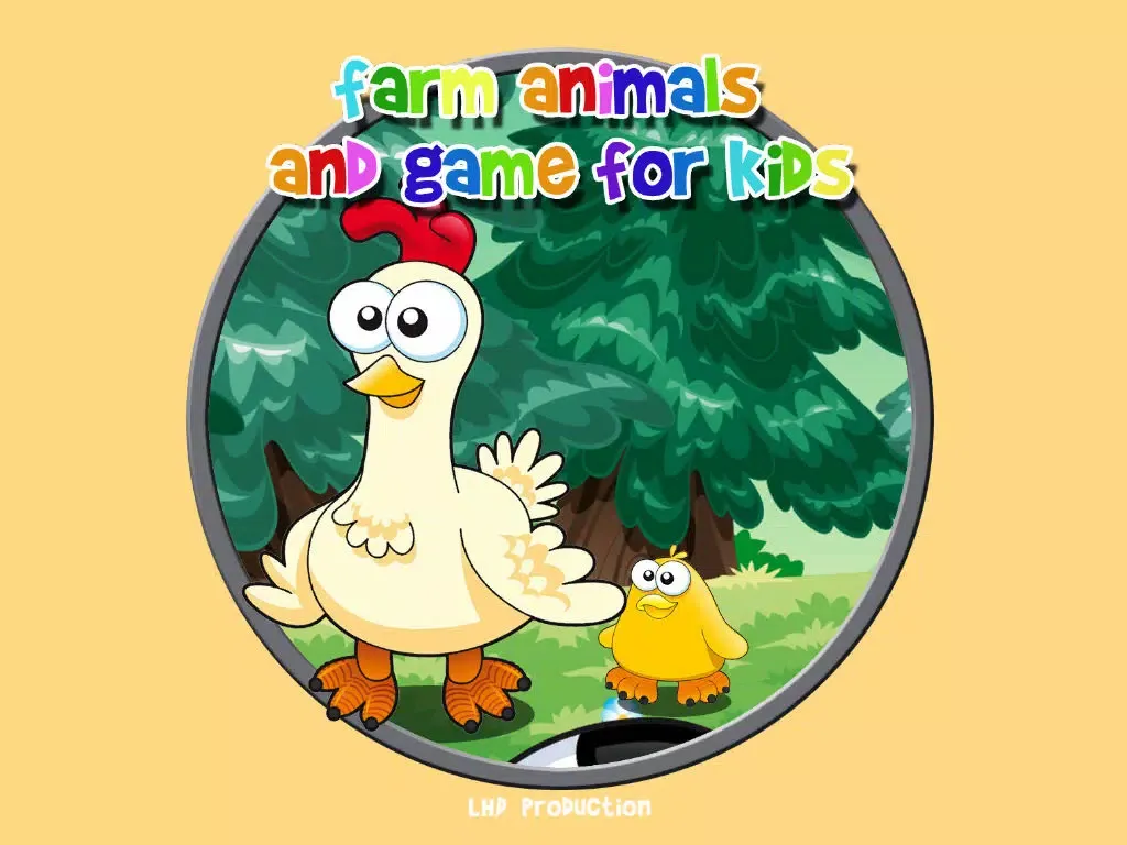 farm animals and games for kids - free game iPad  스크린샷