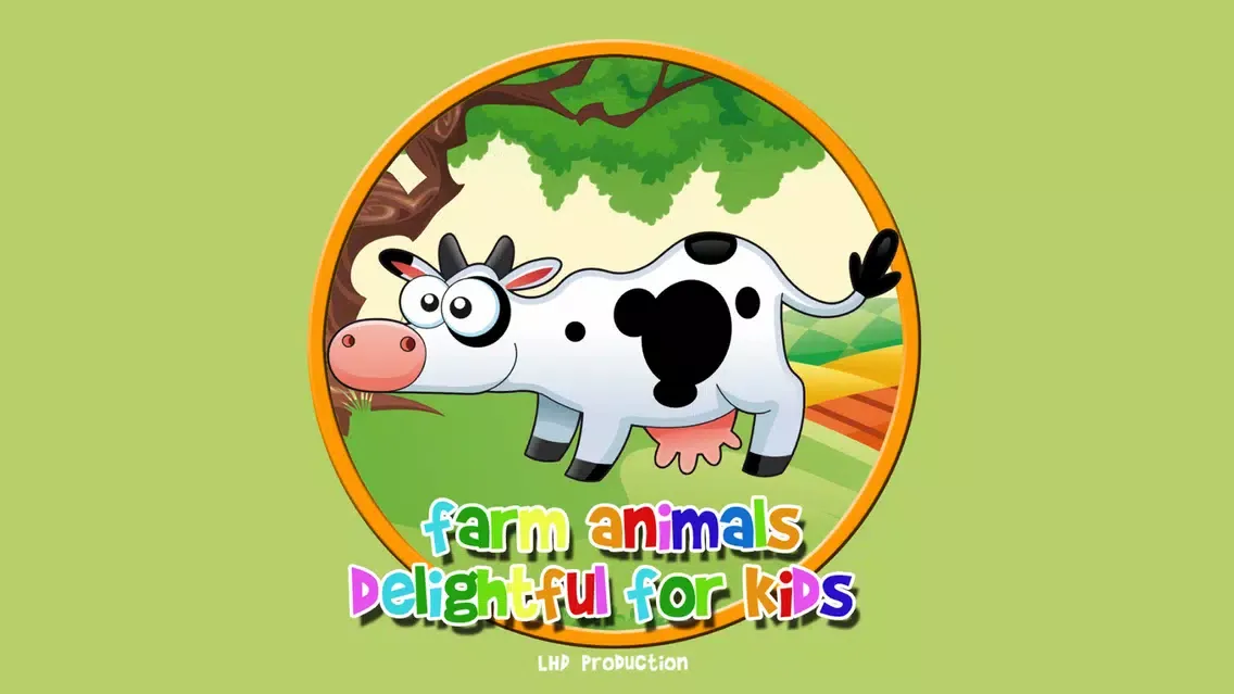 farm animals delightful for kids free Screenshots