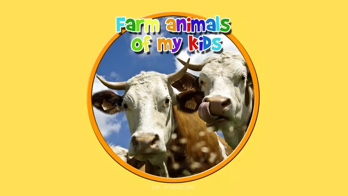 Capturas de tela do farm animals of my kids - free