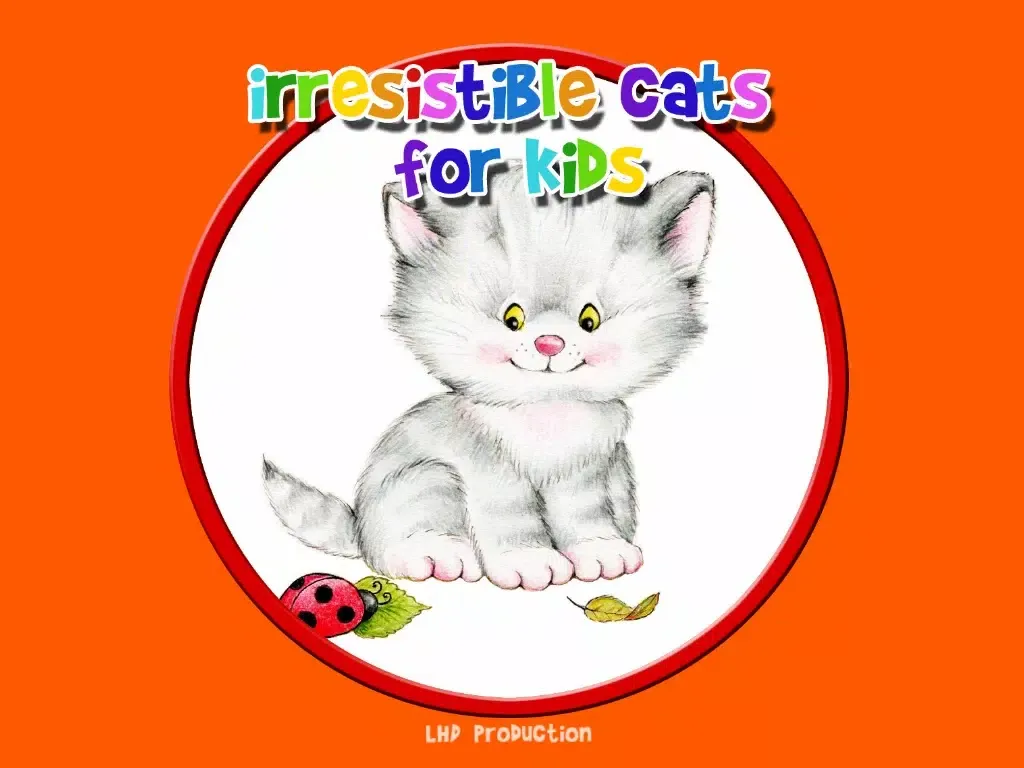 Captures d'écran de irresistible cats for kids - no ads iPad 