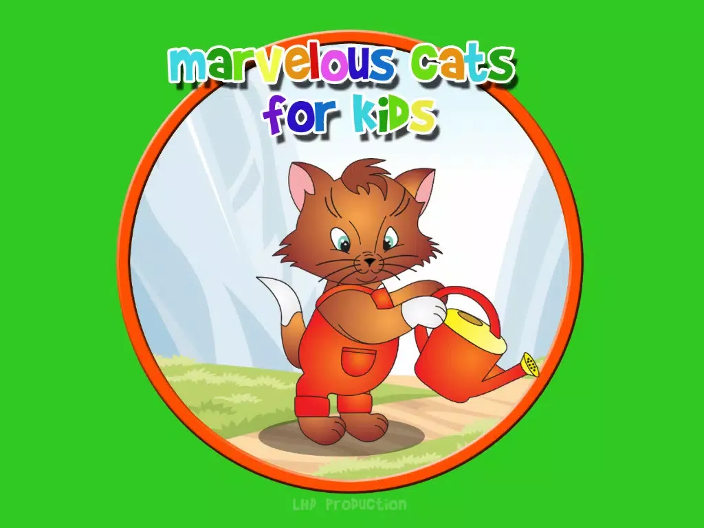 marvelous cats for kids - free iPad  Screenshots