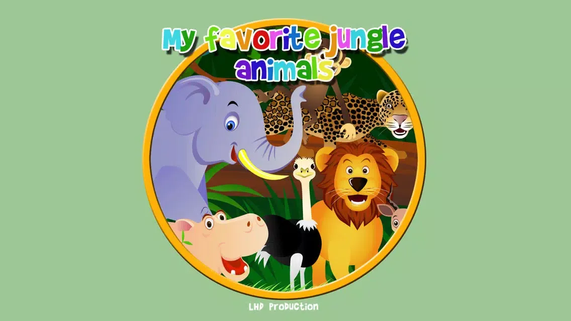 Capturas de pantalla de my favorite jungle animals - free game