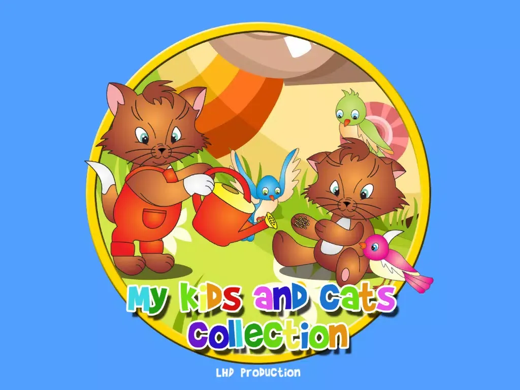 my kids and cats collection - free iPad 应用截图