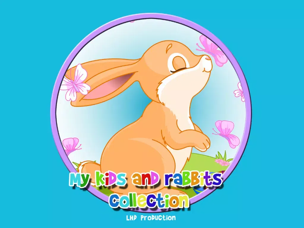 my kids and rabbits collection - free iPad 应用截图