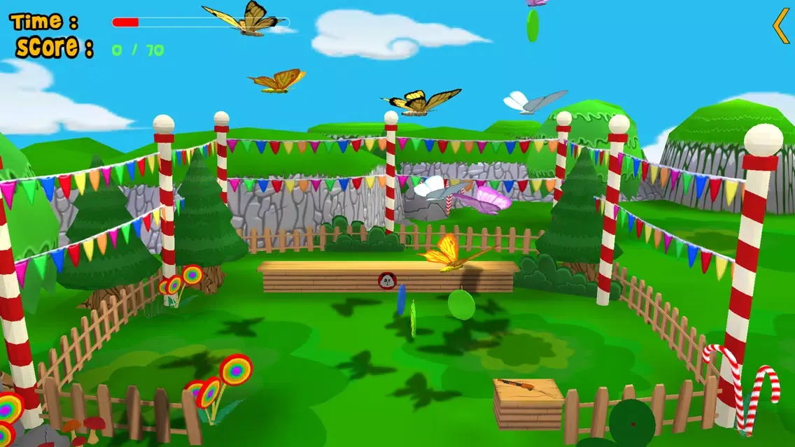 pandoux butterflies for kids - free game Screenshots