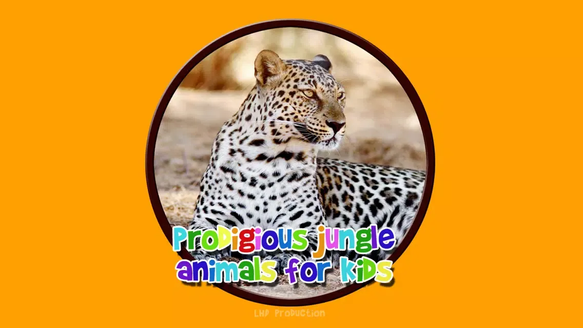 prodigious jungle animals for kids - free سکرین شاٹس