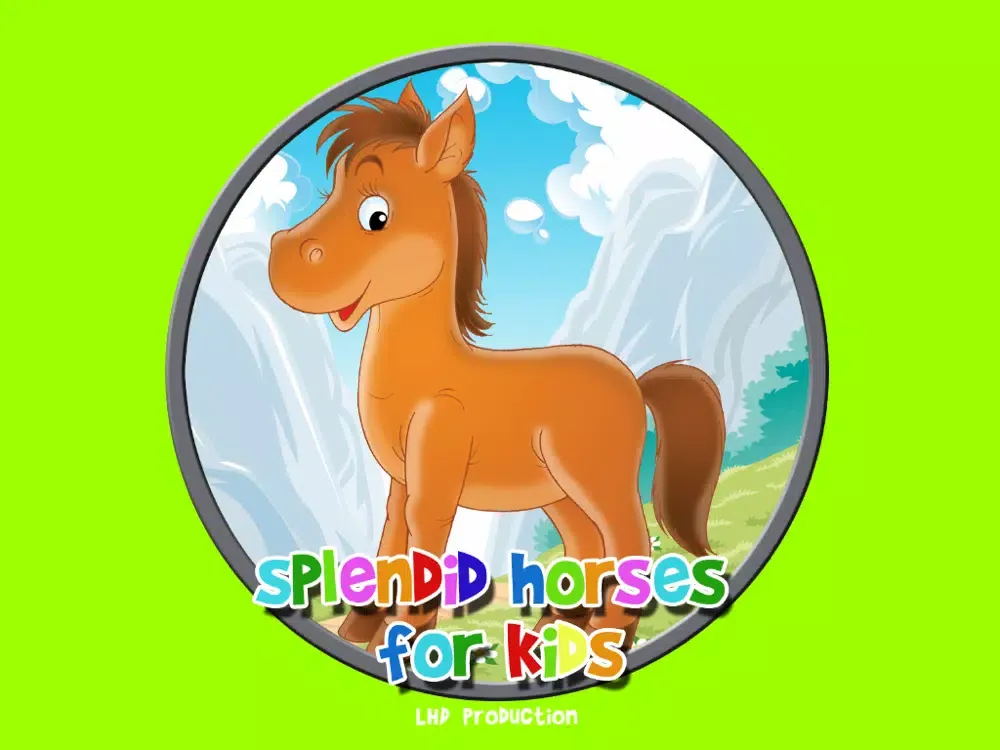 Скриншоты splendid horses for kids - free iPad 