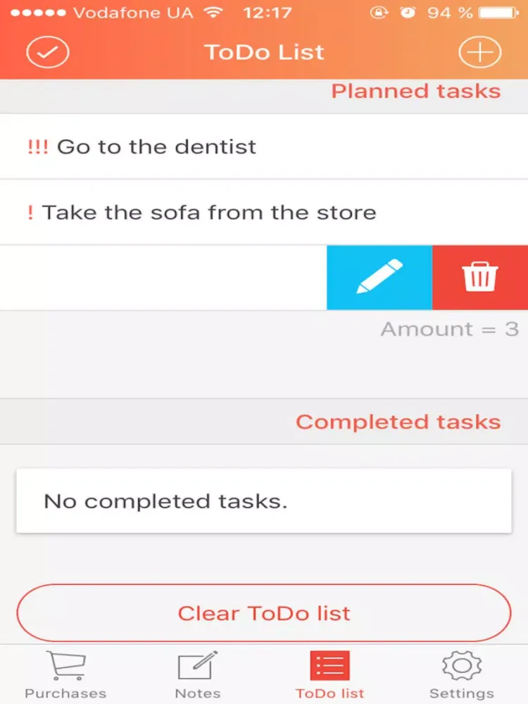 ToDo Life iPad  스크린샷