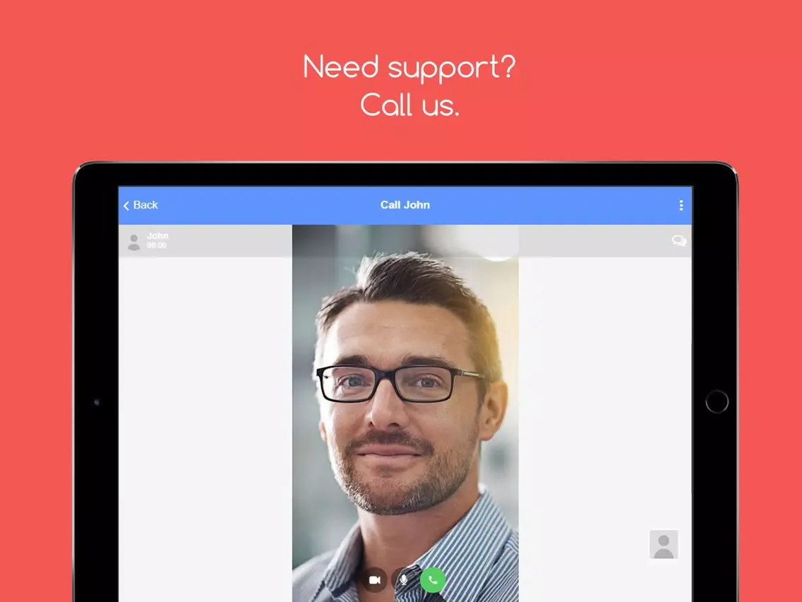 ภาพหน้าจอของ Support by Sassco iPad 