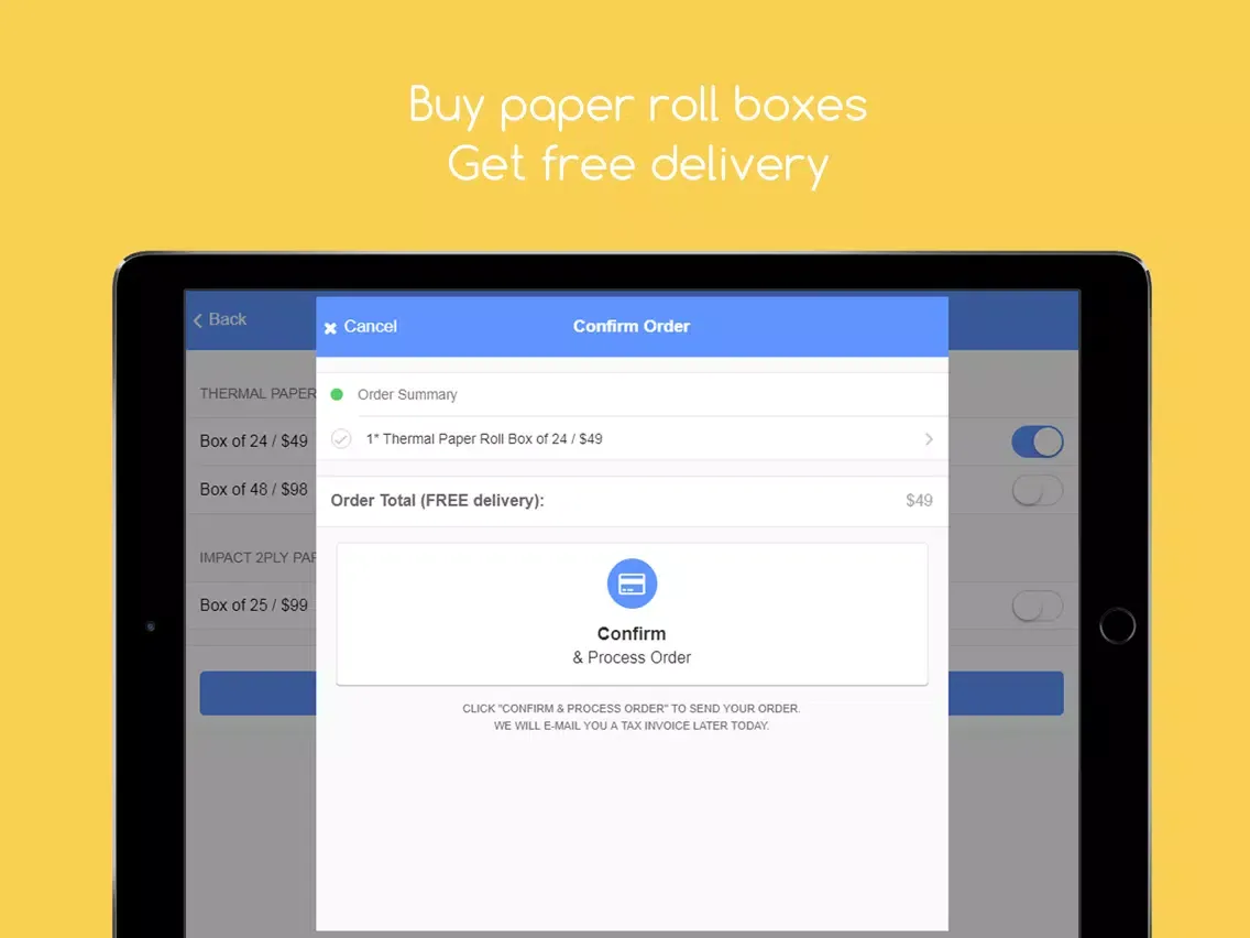 ภาพหน้าจอของ Support by Sassco iPad 