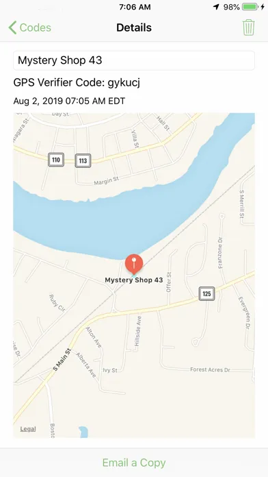 GPS Verifier應用截圖