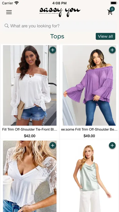 Capturas de pantalla de Sassy You Boutique