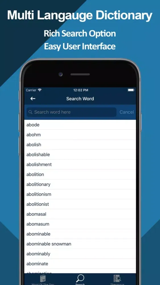 Capturas de pantalla de Multilingual Dictionary Pro