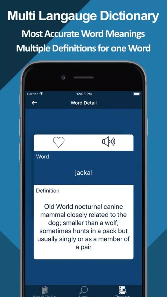 Capturas de pantalla de Multilingual Dictionary Pro
