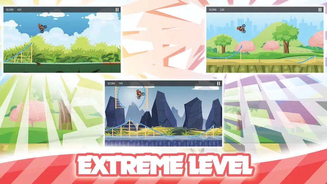 Bmx Rider Shiva - Cycle Adventure Games Ekran Görüntüleri