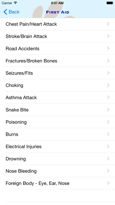 BMH App Screenshots