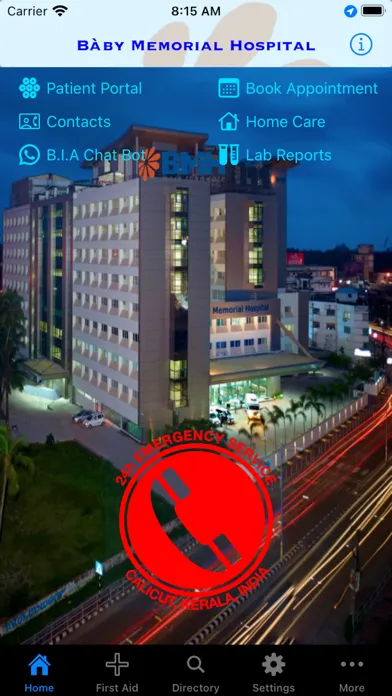 BMH App Screenshots