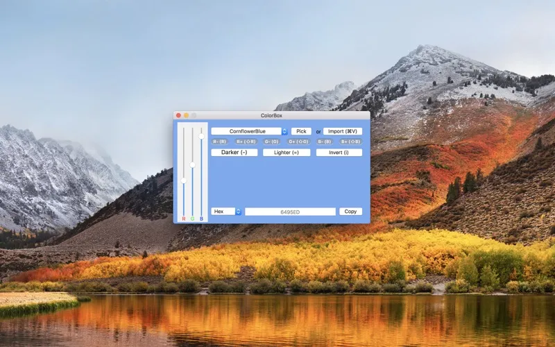 ColorBox Screenshots