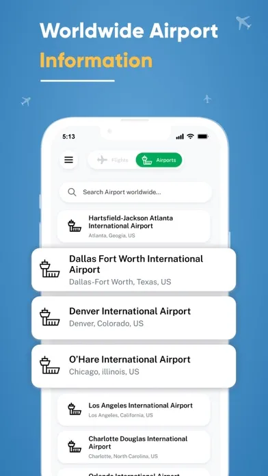 Screenshot di Flight Tracker, Flight Radar
