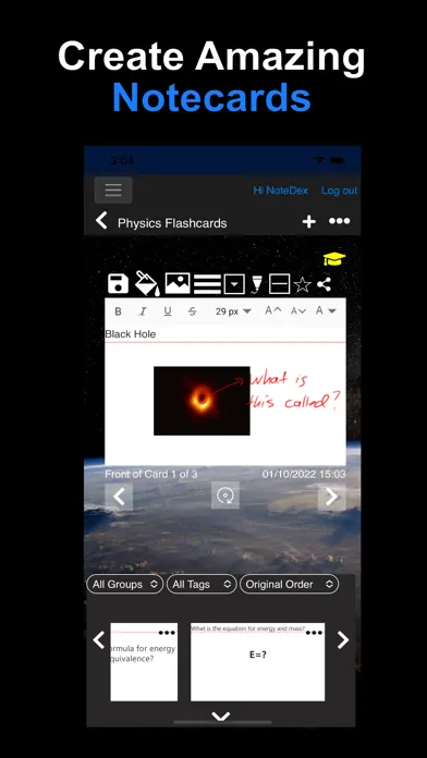 تصاویر Index Cards Flashcards & Notes
