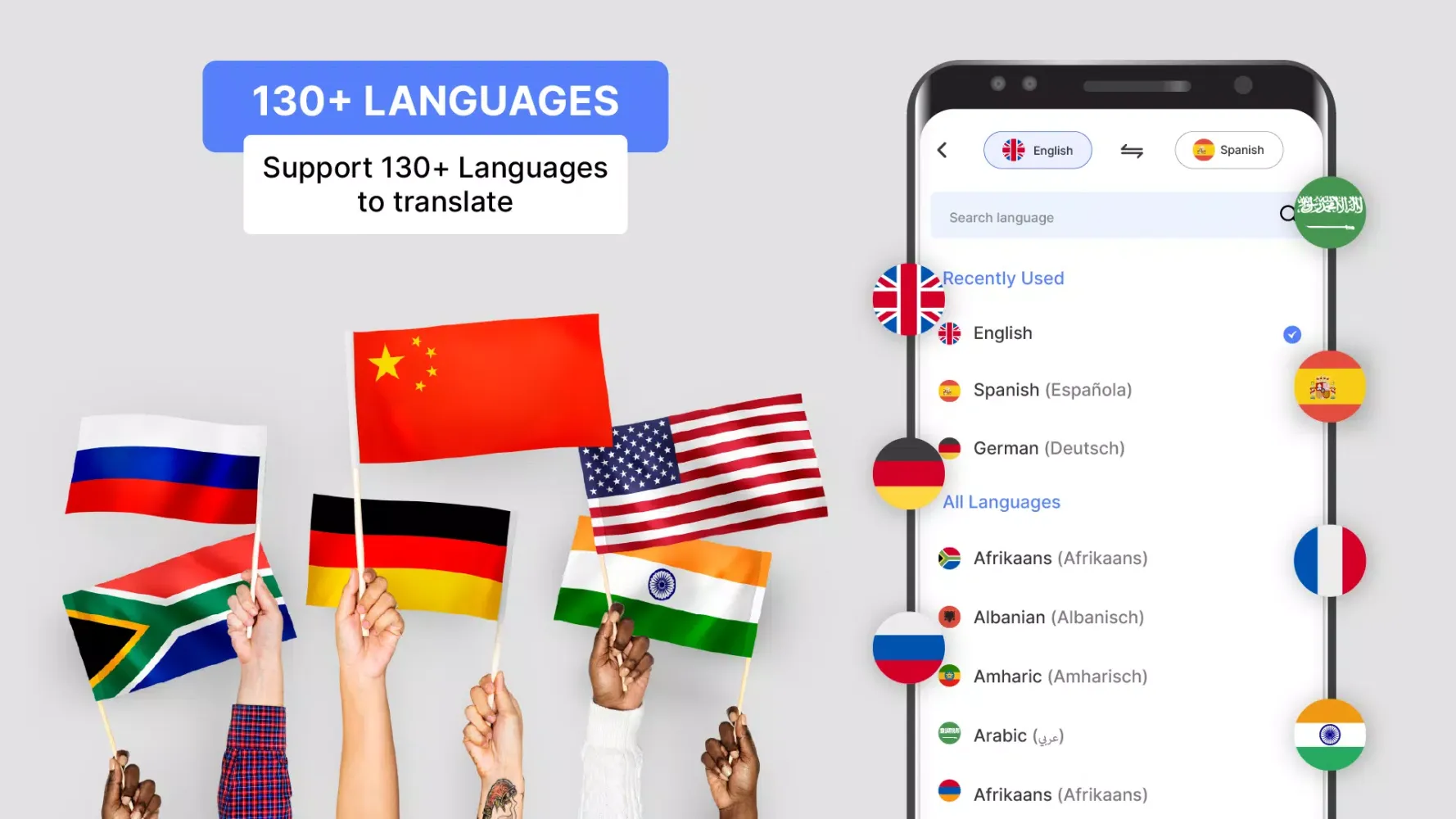 Translate Voice Translator App Screenshots