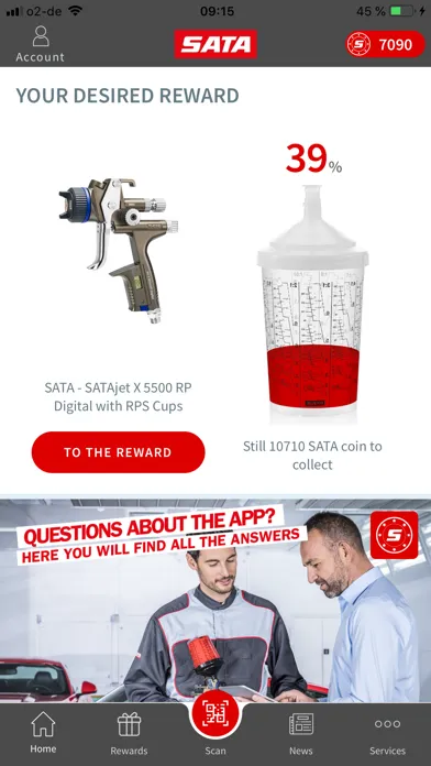 SATA Loyalty App স্ক্রিনশট