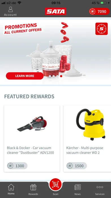 SATA Loyalty App স্ক্রিনশট