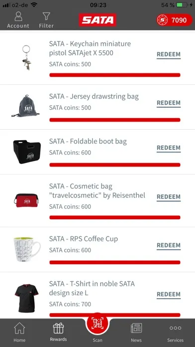 SATA Loyalty App স্ক্রিনশট