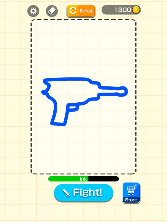 Ảnh chụp màn hình của Draw Weapon 3D iPad 