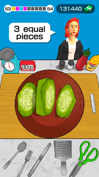Food Cut 3D应用截图