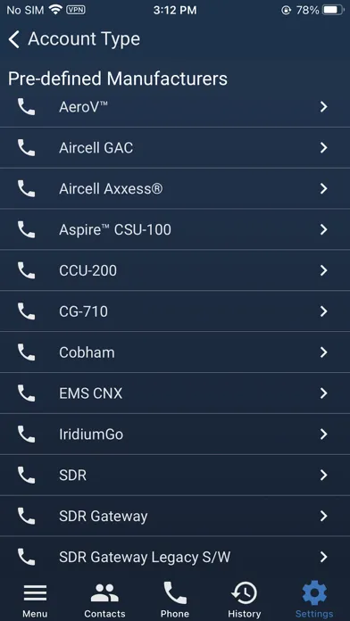 Captures d'écran de AeroV