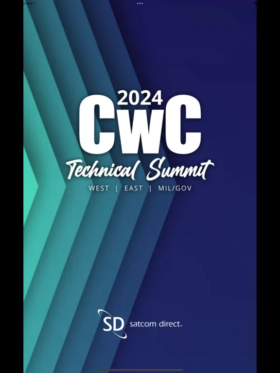 ภาพหน้าจอของ Satcom Direct - CwC 2024 iPad 