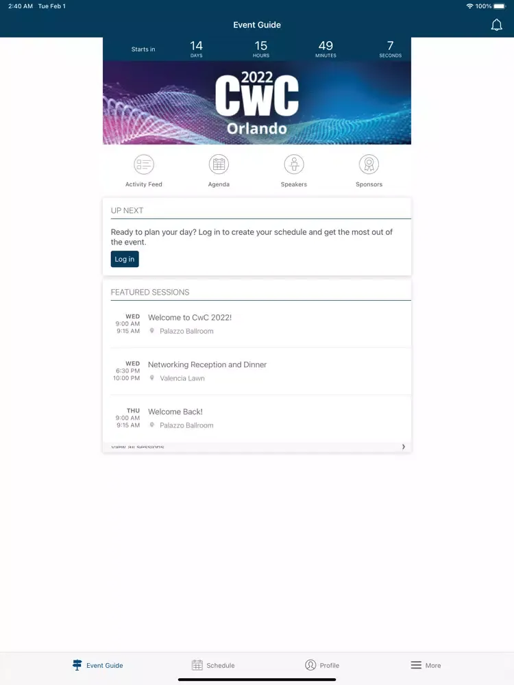 Satcom Direct CwC 2022 iPad 应用截图