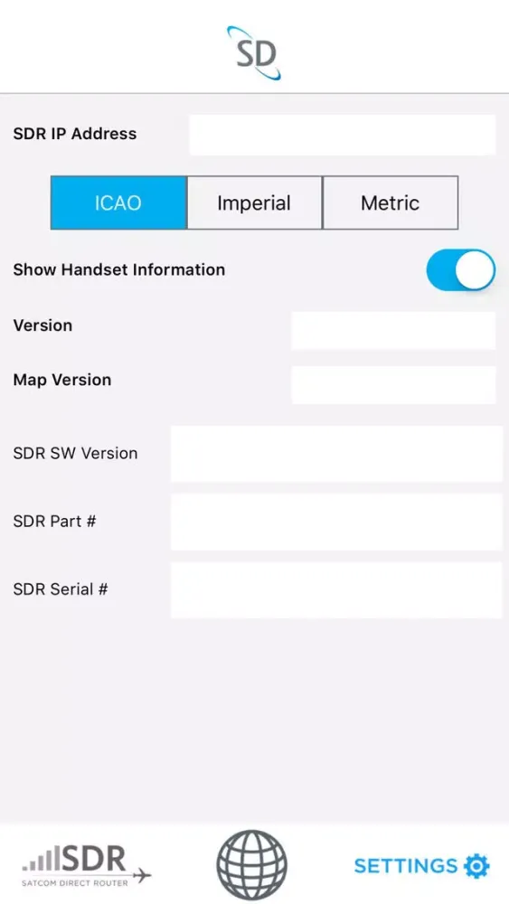 Tangkapan layar SDR