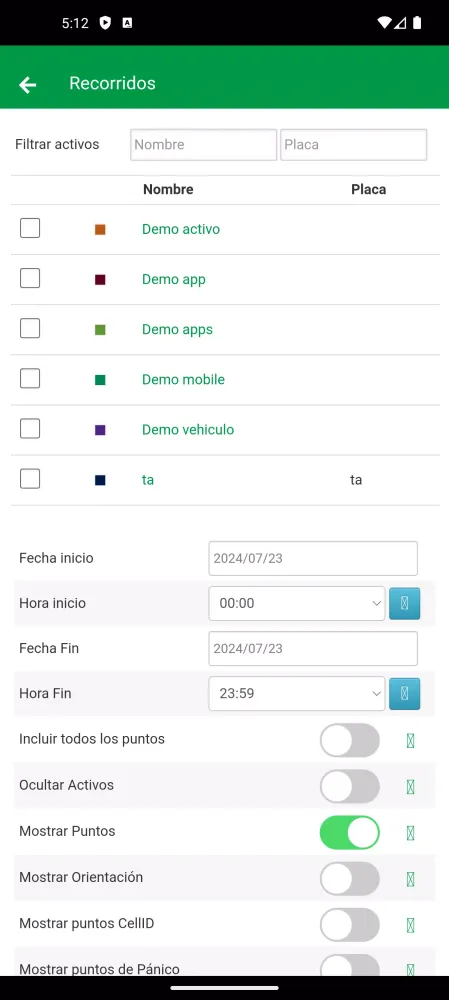 ภาพหน้าจอของ App Sat
