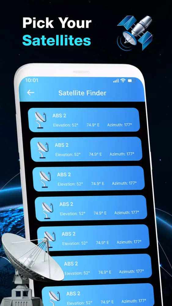 Satellite Finder 스크린샷