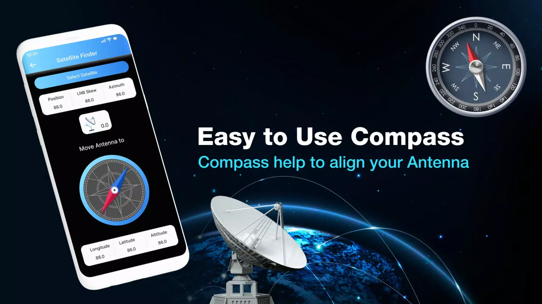 Satellite Finder 스크린샷