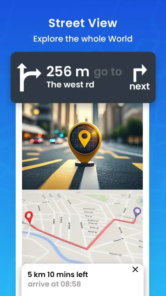 GPS Map Driving Directions應用截圖